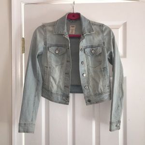 Cropped Denim Jacket